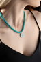 Heliophilia Silver Collar Multicolor con Colgante de Aleación